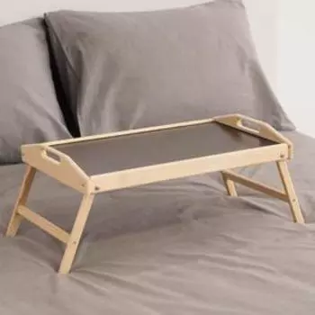 Столик для завтрака складной, 5030 см, с ручками