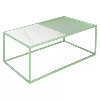 Столик журнальный Mayen, 1100500370 мм, цвет белый / зелёный