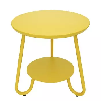 Столик журнальный Stian, 500500550 мм, цвет жёлтый