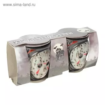 Стопка «Пятница», набор 2 шт., цвет чёрный