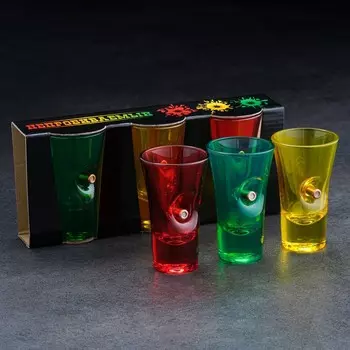 Набор стопок «Непробиваемые», 3 шт, 60 мл