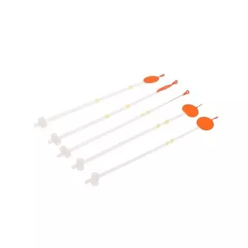 Сторожок летний-боковой "ЯМАН", 180 мм, тест 0.4-1.7 г, лавсан с лепестком, упаковка 5 шт.