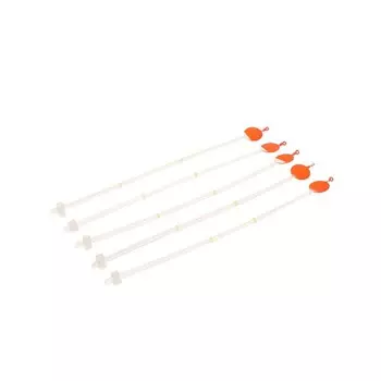 Сторожок летний-боковой "ЯМАН", 250 мм, тест 3-9 г, лавсан с лепестком, упаковка 5 шт.