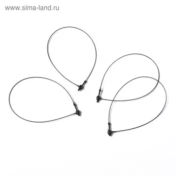 Стяжки пластиковые, 1000 шт. L=18 см, чёрные