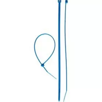 Стяжки кабельные "ЗУБР" синие КС-С1, 2.5 x 100 мм, нейлон, 100 шт.