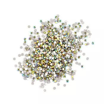 Стразы голографик POLE, №4 киви, 50 шт