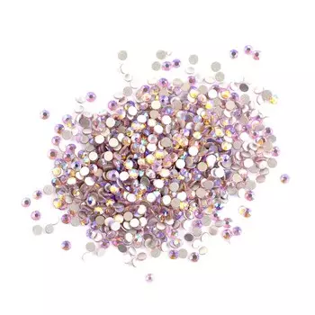 Стразы голографик POLE, №4 сирень, 50 шт