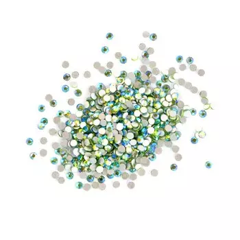 Стразы голографик POLE, №4 зелень, 50 шт