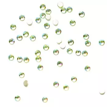 Стразы голографик TNL, №4 «Зелень», 50 шт