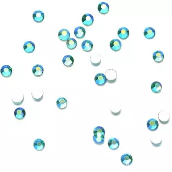 Стразы голографик TNL, №6 «Лазурь», 1440 шт