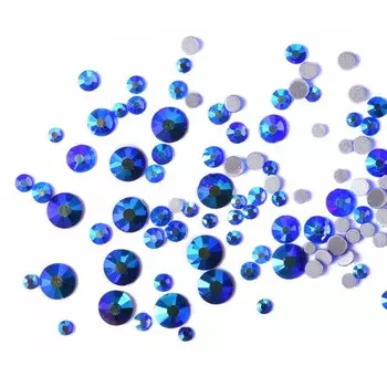 Стразы голографик TNL mix «Василёк», 1440 шт