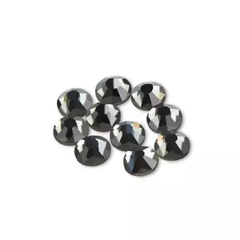 Стразы POLE «Кристалл», №04 чёрный бриллиант, 50 шт