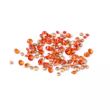 Стразы TNL «Кристалл», конусные, mix коралловые, 400 шт