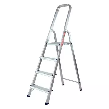 Стремянка MTX 9771377, алюминиевая, 4 ступени