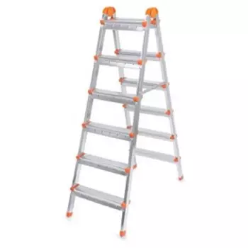 Стремянка PERILLA by Dogrular 605747, стальная, 2х6, 125 см, до 120 кг