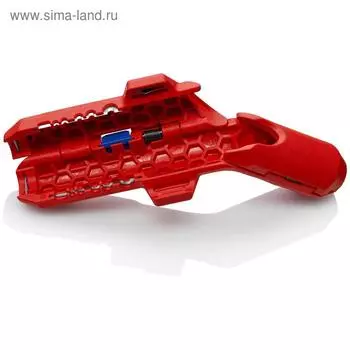 Стриппер KNIPEX KN-169501SB, для снятия оболочки, 135 мм, 0.2-4 мм2, кабель d=4.8-7.5 мм
