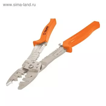 Стриппер TRUPER PE-CA-10, для зачистки и обрезки проводов, 250 мм, сатинированное покрытие