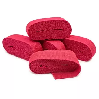 Стропа 25ммx2,5м, 5шт, 15,1 г/м (11 малиновый)