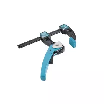 Струбцина реечная GROSS, быстрозажимная, металлический корпус,100 мм