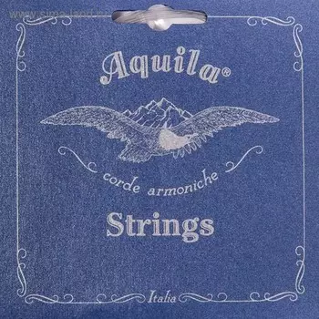 Струны для 7-струнной акустической гитары AQUILA 142C 3 струны нейлон, 4 в обмотке, среднее натяжени