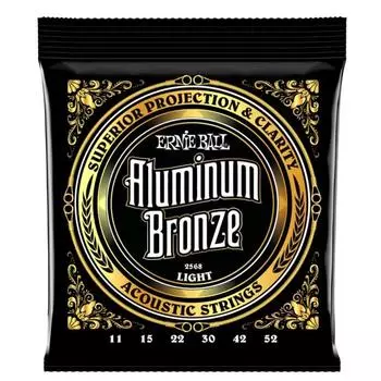 Струны для акустической гитары ERNIE BALL 2568 - ALUMINUM BRONZE LIGHT