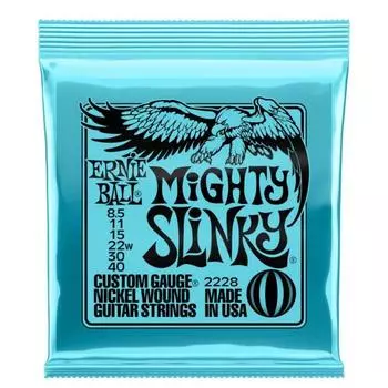 Струны для электрогитары ERNIE BALL 2228 - Nickel Wound Mighty Slinky