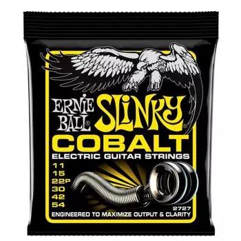 Струны для электрогитары ERNIE BALL 2727 - Cobalt Beefy Slinky (11 - 15 - 22p - 30 - 42 - 54) 6633