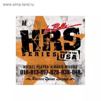 Струны для электрогитары La Bella HRS-M Hard Rockin Steel Medium