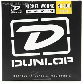Струны для бас-гитары Dunlop DBN40100, Light, 40-100