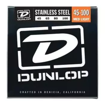 Струны для бас-гитары Dunlop DBS45100, Medium Light, 45-100