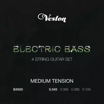 Струны для бас-гитары Veston, B 4505