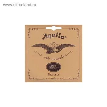 Струны для укулеле AQUILA NEW NYLGUT 21U баритон (Low D-G-B-E). 3 и 4 струны в оплетке.