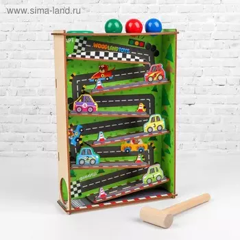 Стучалка «Горки. Автодром»