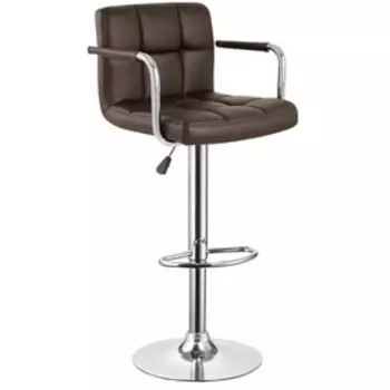 Стул барный Курт Темно-коричневый