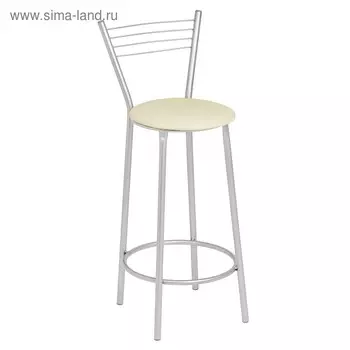 Стул барный, Светло-бежевый
