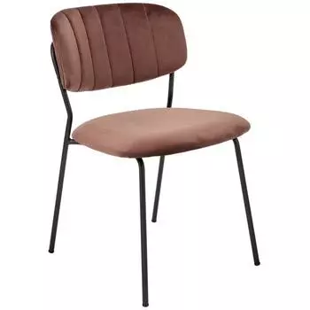 Стул Carol, 600 × 570 × 790 мм, цвет терракотовый