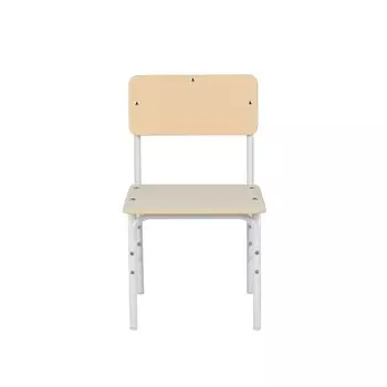 Стульчик детский растущий «Фея» «Мой малыш», 0-1 группа, цвет бежевый-белый