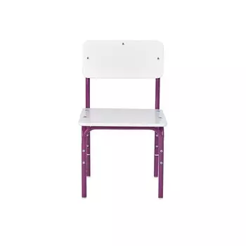 Стульчик детский растущий «Фея. Мой малыш», 0-1 группа, цвет белый/фиолетовый