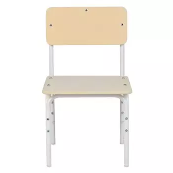 Стульчик детский растущий «Фея. Мой малыш», 2-3 группа, цвет бежевый-белый