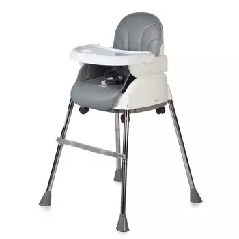 Стульчик для кормления Biscuit, цвет серый