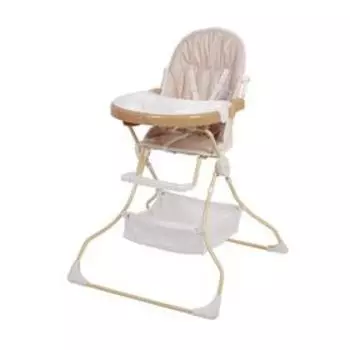 Стульчик для кормления «Горошек», цвет макиато