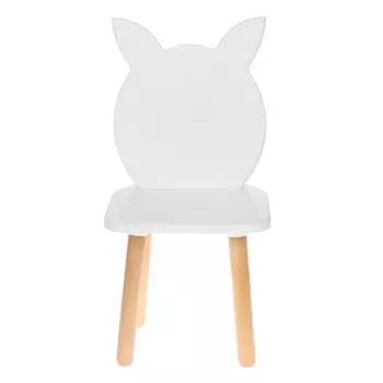 Стул детский «Кошечка», белый