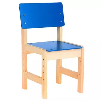 Стул детский регулируемый (Р), цвет синий