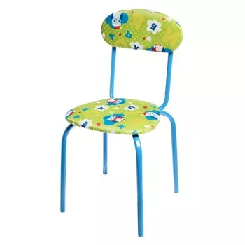 Стул детский «Совята на зелёном»