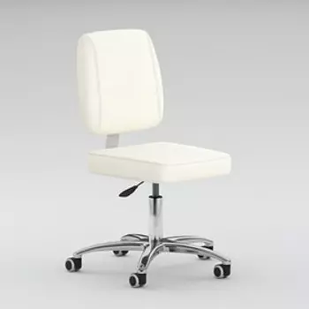 Стул для мастера Juno, цвет слоновая кость