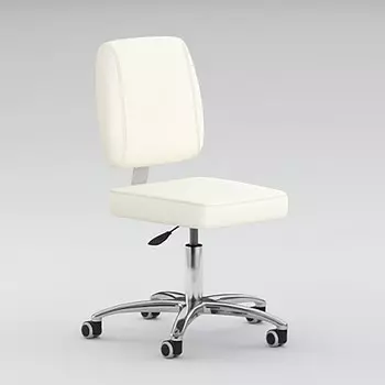 Стул для мастера Juno, цвет слоновая кость