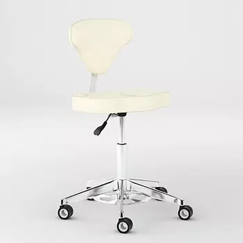 Стул для мастера SD-6156F, цвет слоновая кость