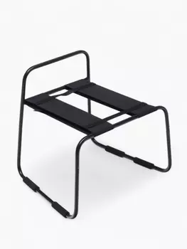 Стул для секса, сборный, облегченная конструкция, до 120 кг, 444553 см, черный