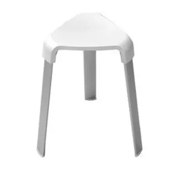 Стул для ванной белый, нагрузка 120кг