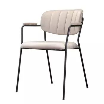 Стул Eirill, 530590770 мм, велюр, цвет серо-бежевый